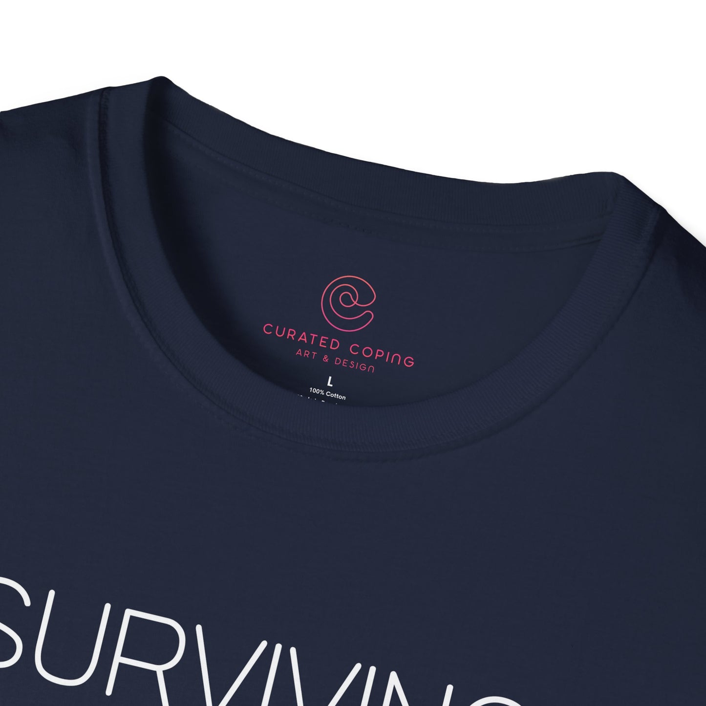 Surviving Not Thriving Graphic Tee Relatable Gift for Tired Souls and Humor Lovers