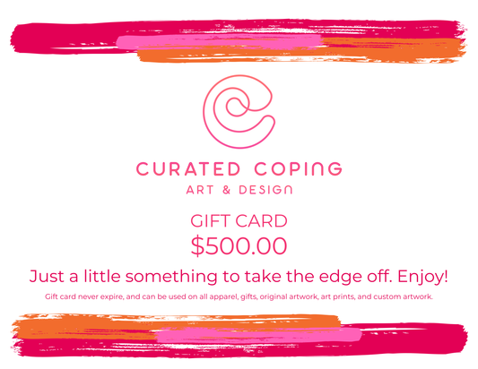 Curated Coping Art & Design Gift Card