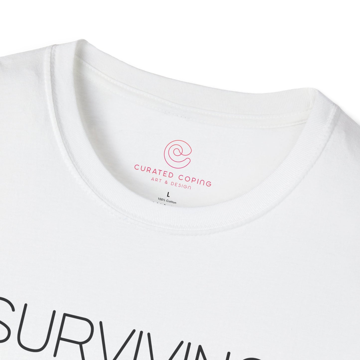 Surviving Not Thriving Graphic Tee Relatable Gift for Tired Souls and Humor Lovers