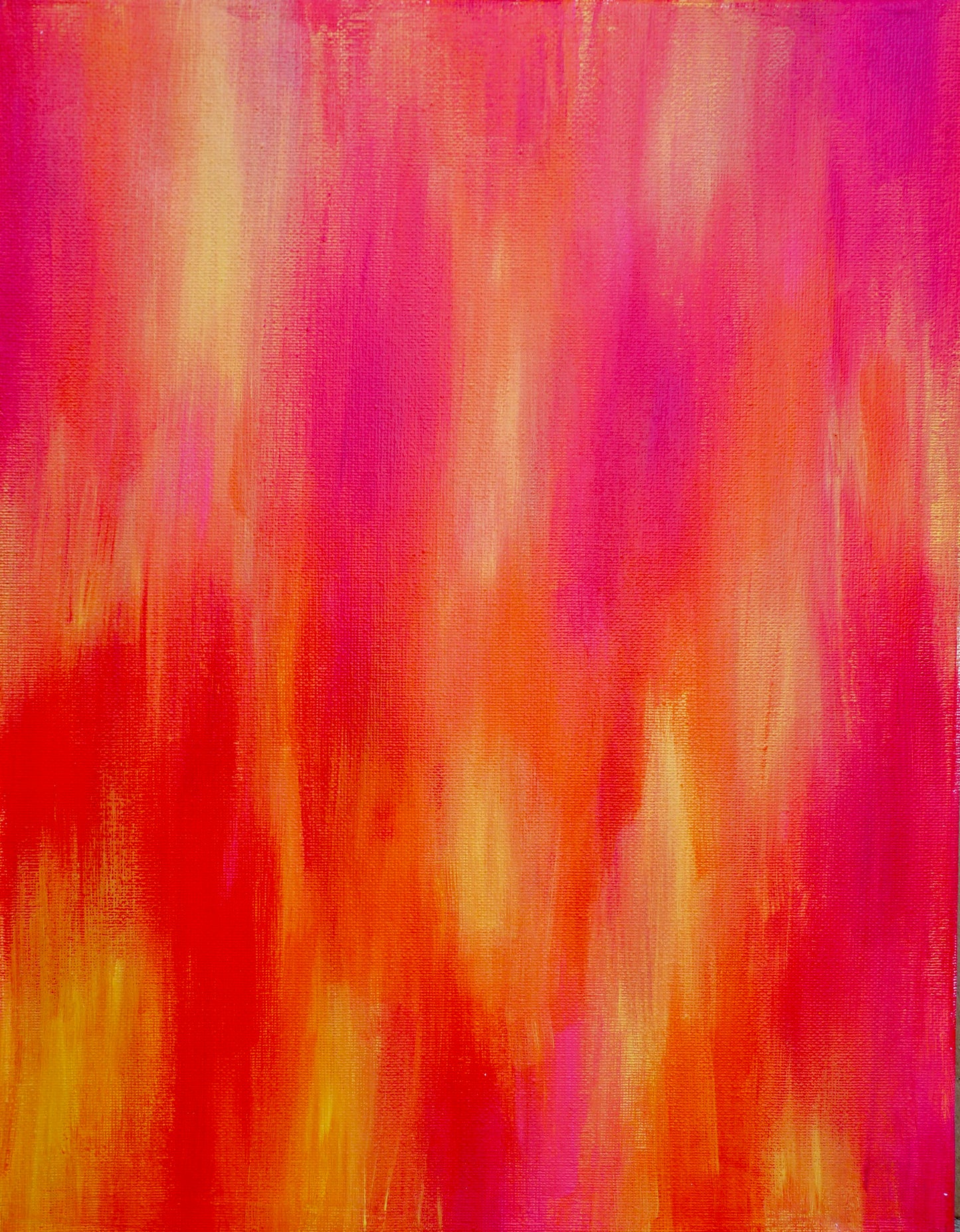 "Afterglow", 8x10", Acrylic on canvas.