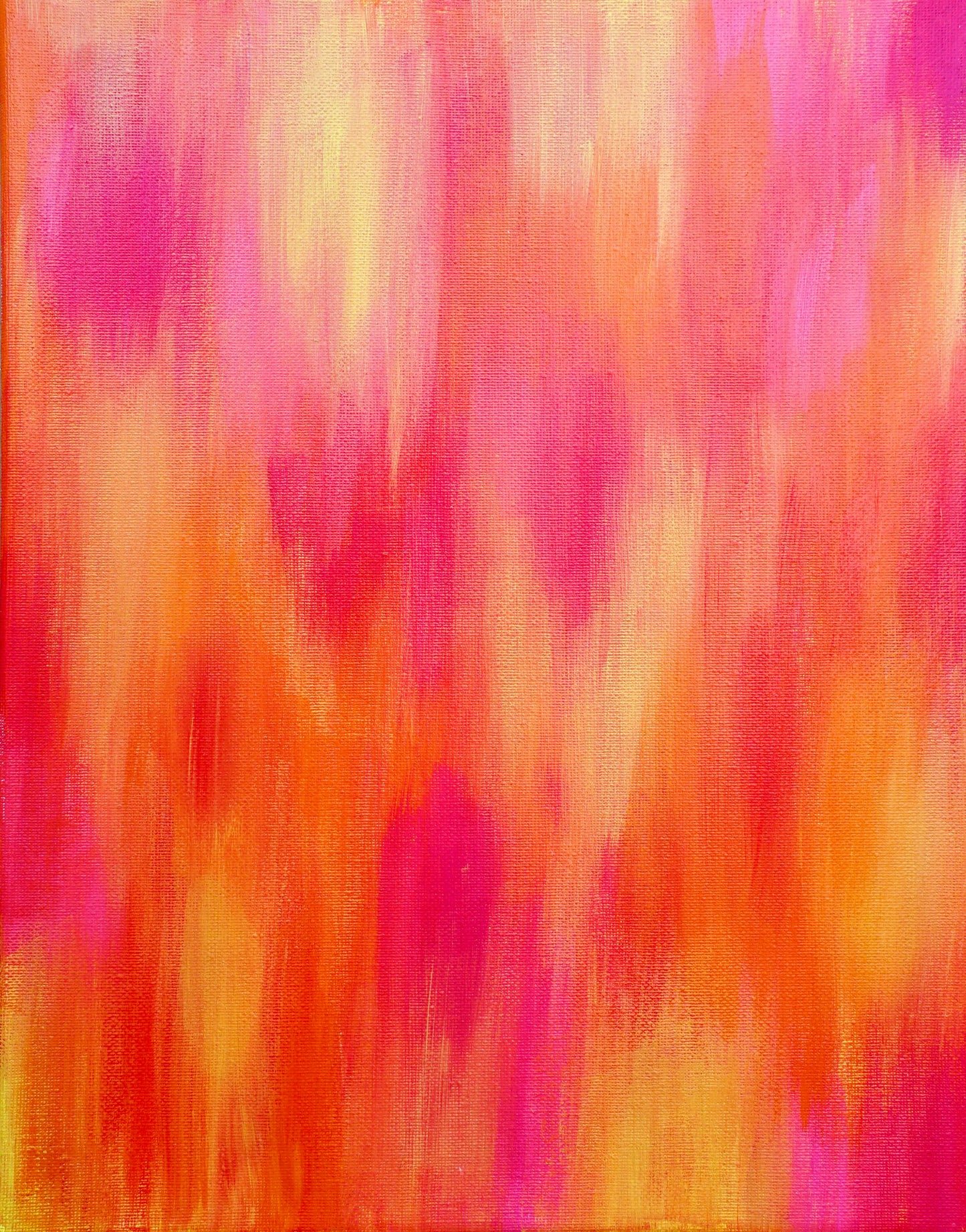"Golden Hour", 8x10", Acrylic on canvas.