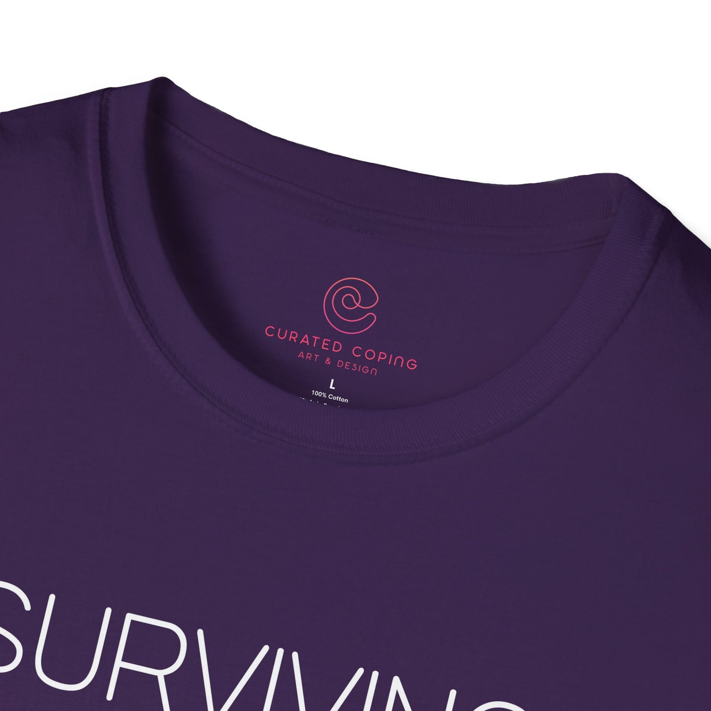 Surviving Not Thriving Graphic Tee Relatable Gift for Tired Souls and Humor Lovers