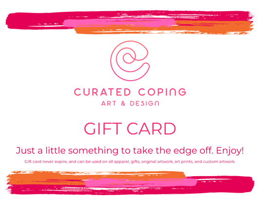 Curated Coping Art & Design Gift Card