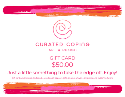 Curated Coping Art & Design Gift Card