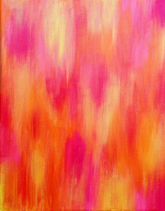 "Golden Hour", 8x10", Acrylic on canvas.