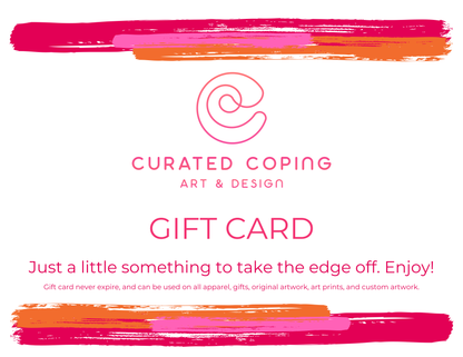 Curated Coping Art & Design Gift Card